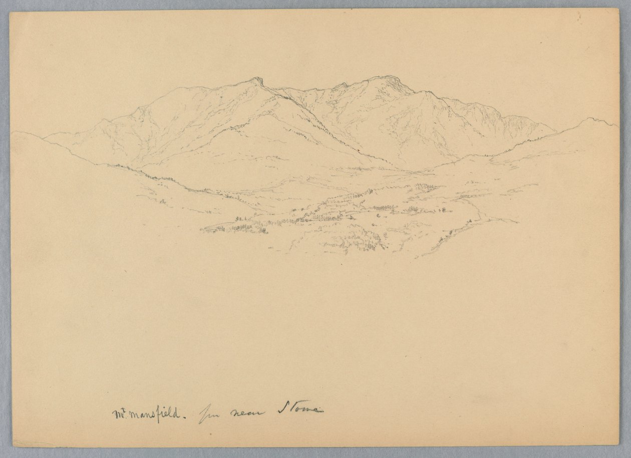 Mt. Mansfield lähellä Stowea, Vermont tekijältä Daniel Huntington
