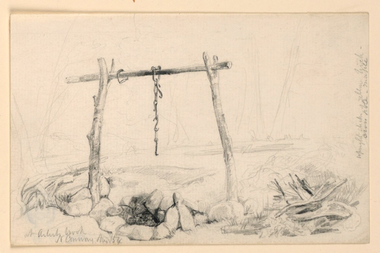 Outside Fireplace, North Conway, New Hampshire tekijältä Daniel Huntington