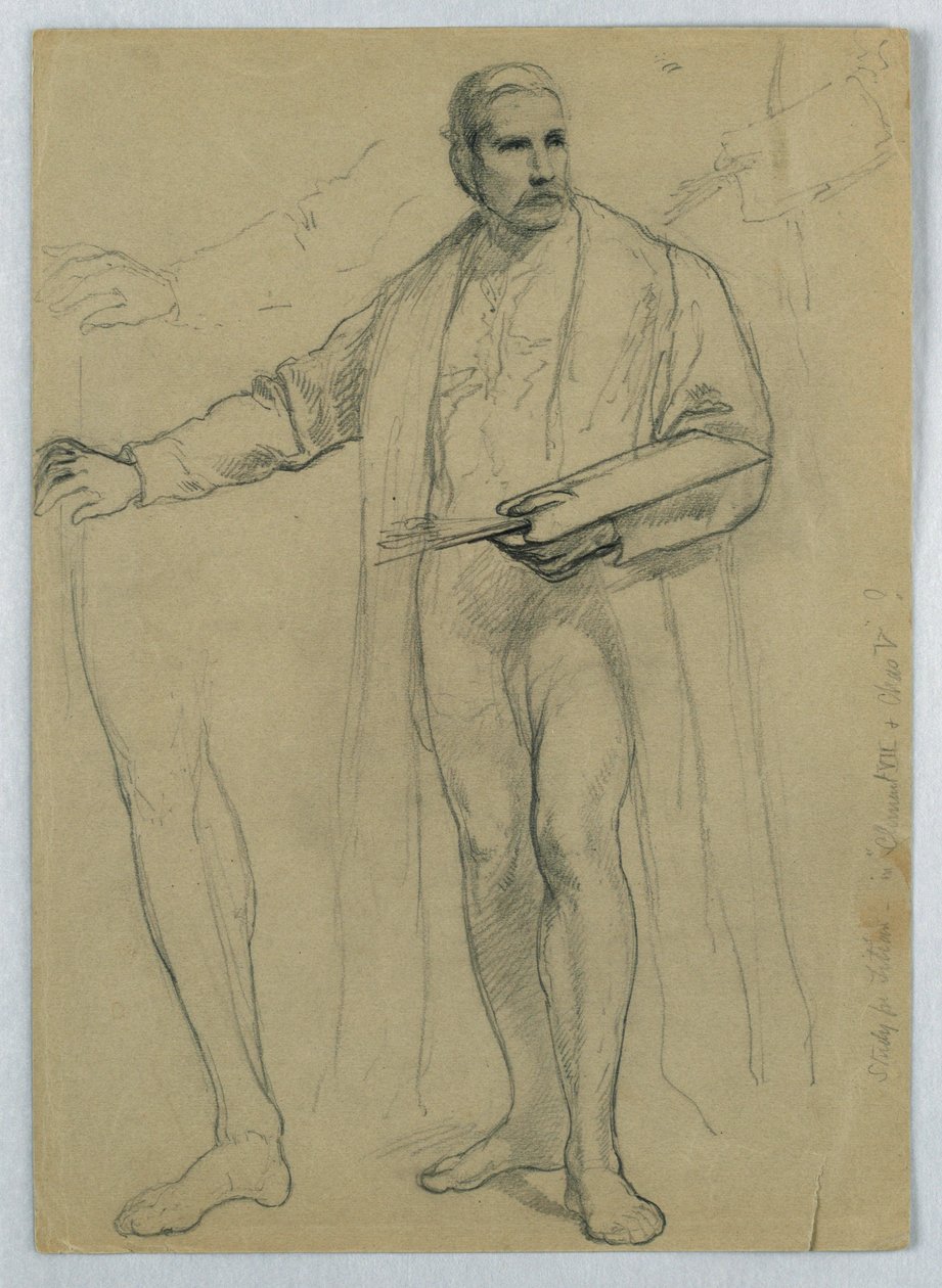 Tutkimus "Titian Showing tekijältä Daniel Huntington