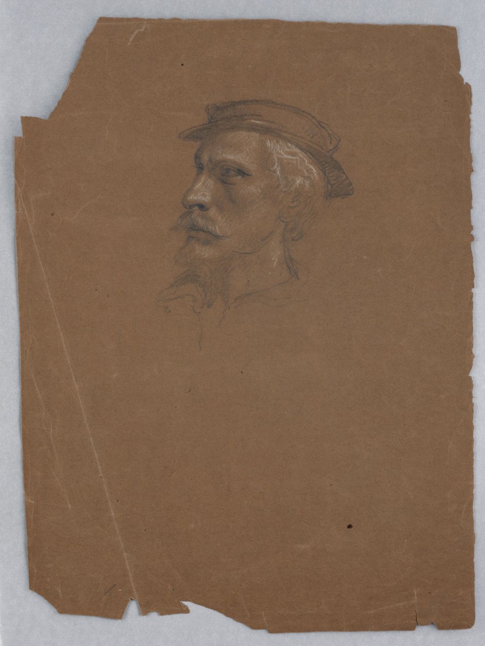 Tizianin tutkimus "Titian Showing the Tombment to Charles V and Clement VII" tekijältä Daniel Huntington