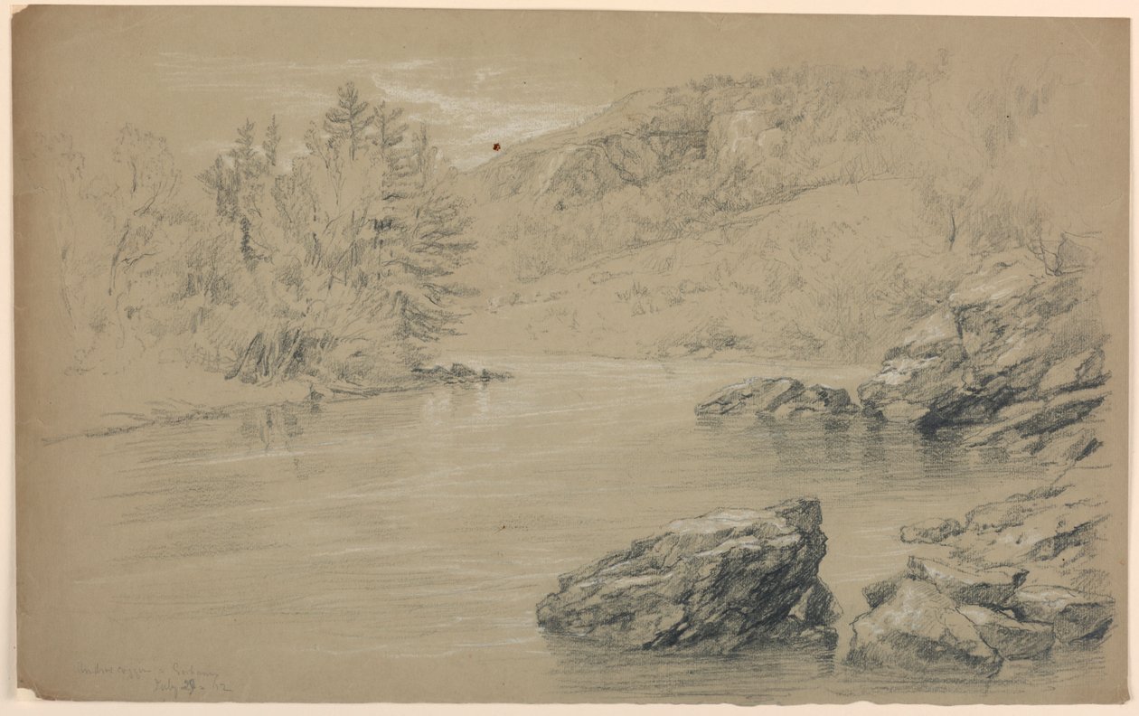 Androscoggin-joki Gorhamissa, New Hampshiressa tekijältä Daniel Huntington