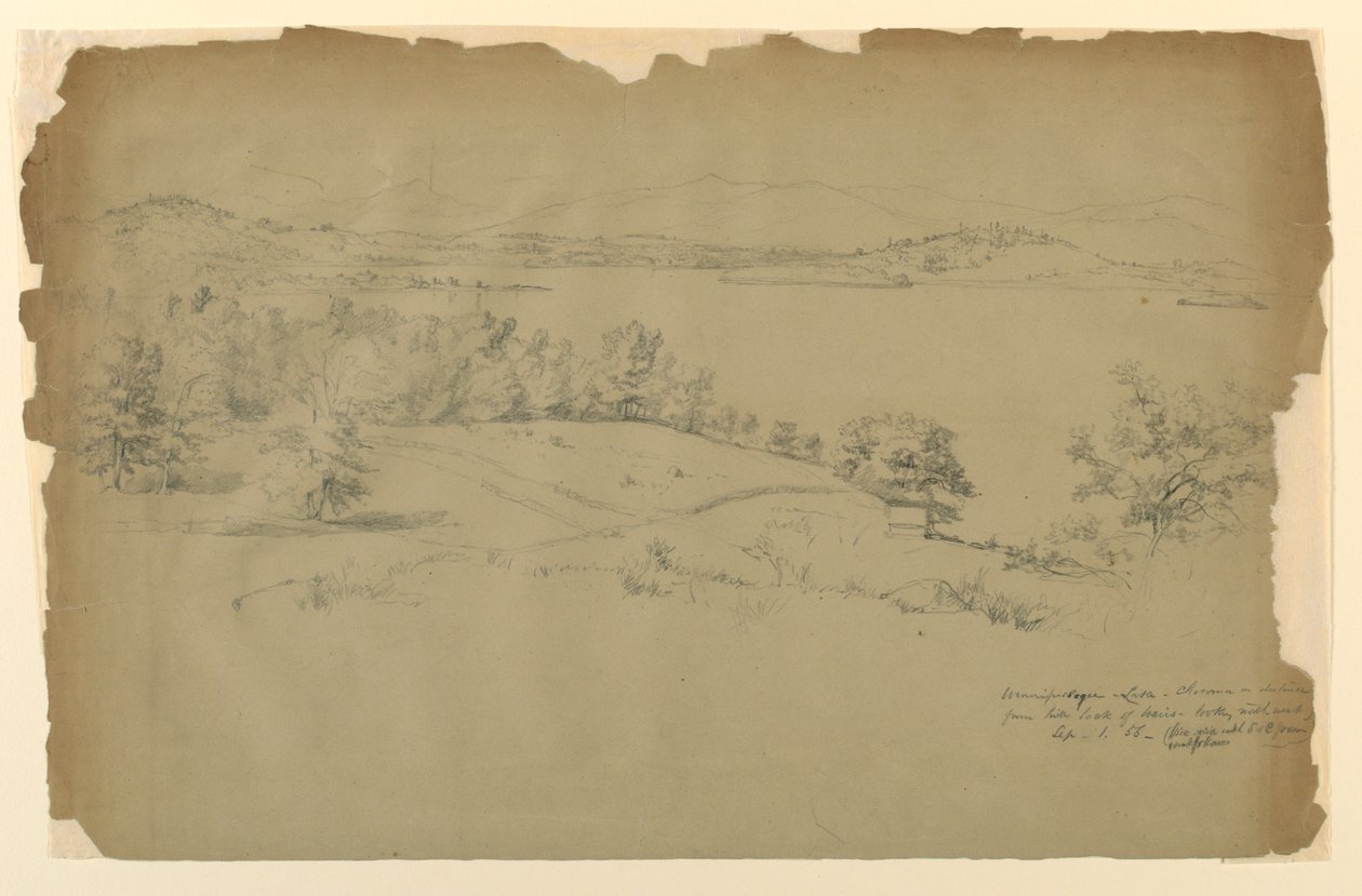 Winnipesaukee Lake, Chocorua kaukana tekijältä Daniel Huntington