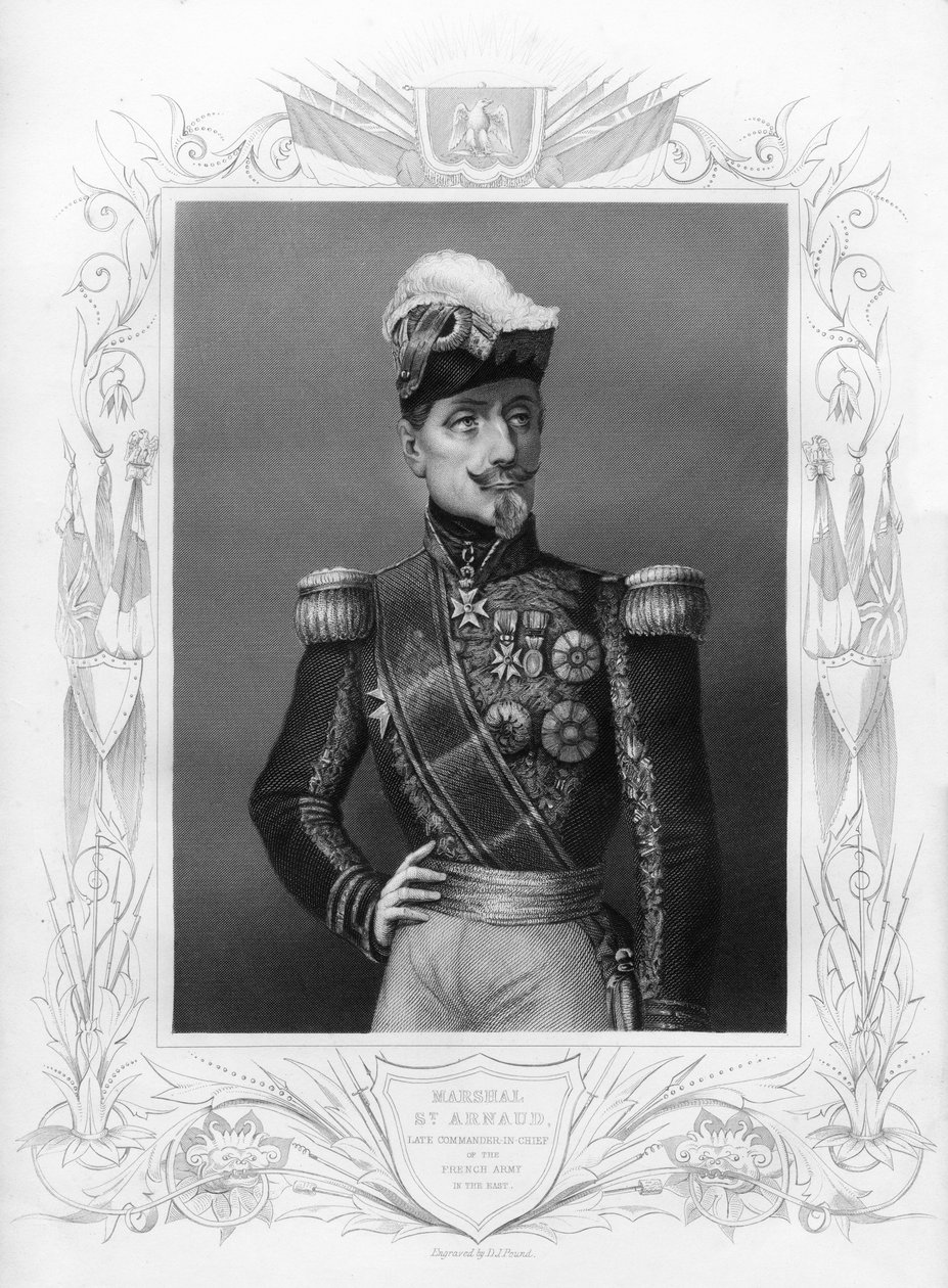 Armand-Jacques Leroy de Saint-Arnaud 1801-1854, 1857. tekijältä Daniel John Pound