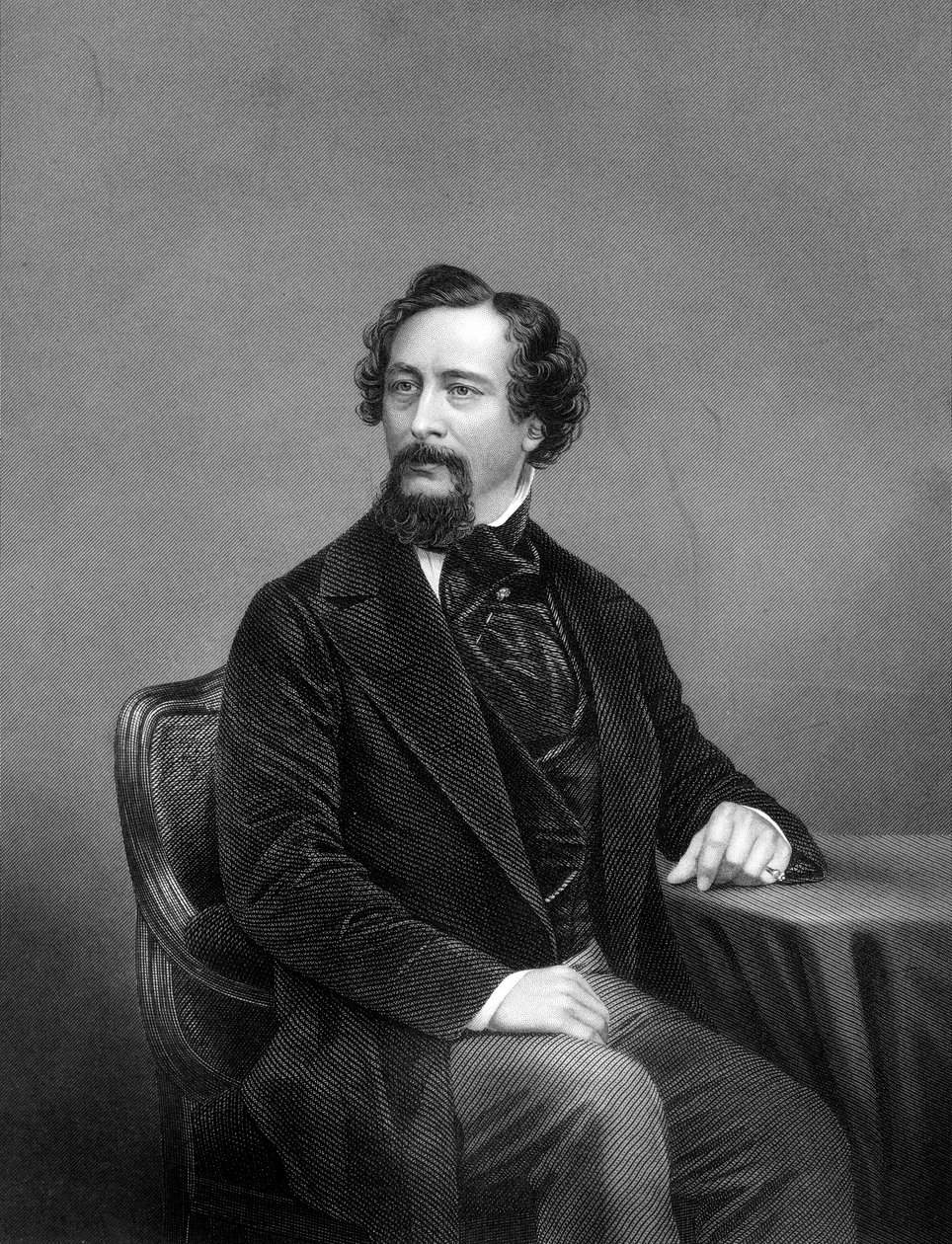 Charles Dickens, englantilainen kirjailija, 1800-luku. tekijältä Daniel John Pound