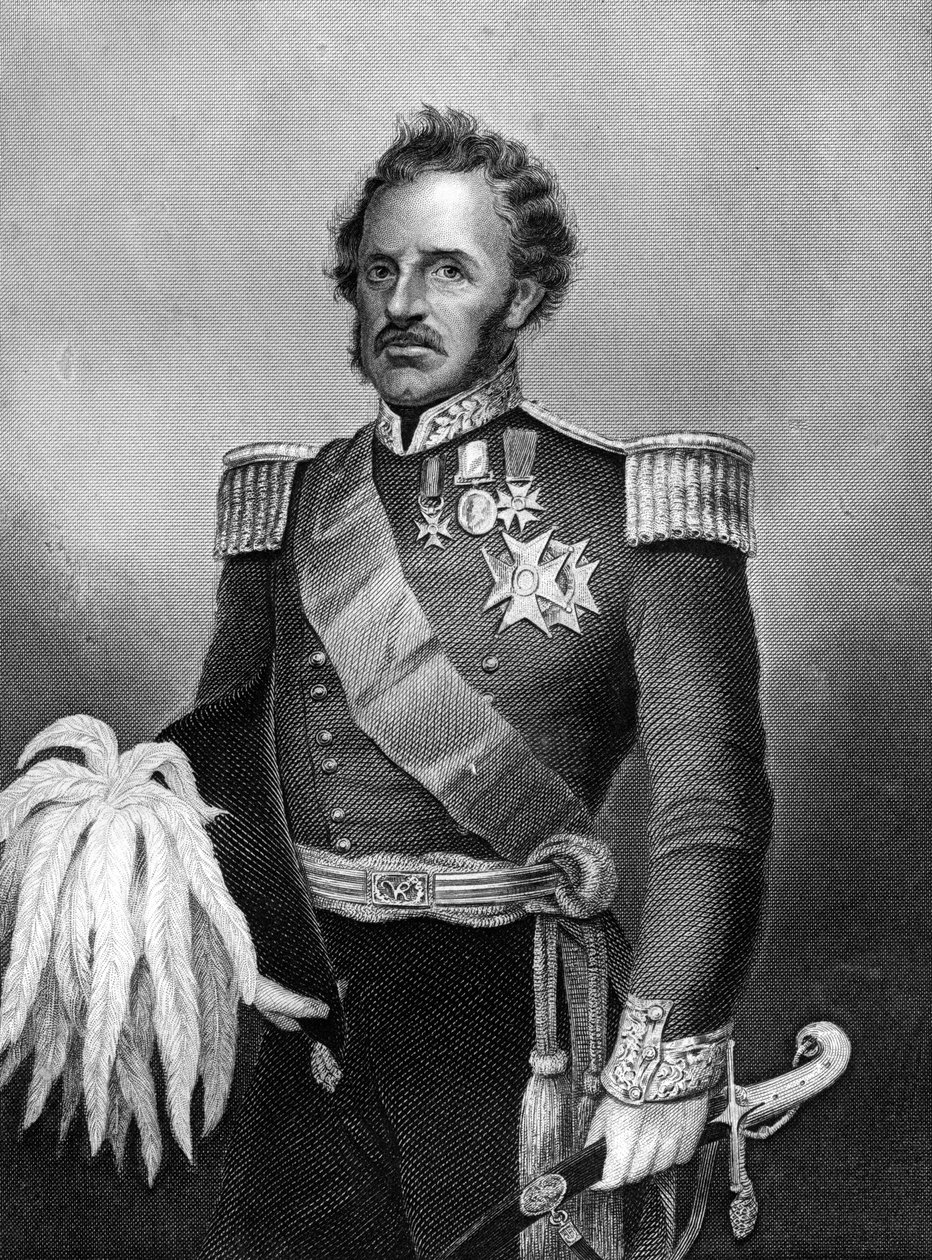 Kenraali Sir De Lacey Evans, brittiläinen sotilas, 1857 tekijältä Daniel John Pound