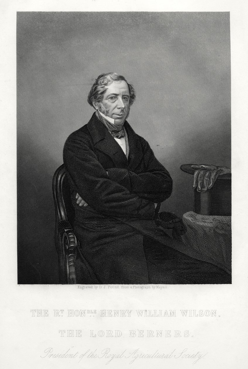 Henry William Wilson, 11. Baron Berners, 1880 tekijältä Daniel John Pound