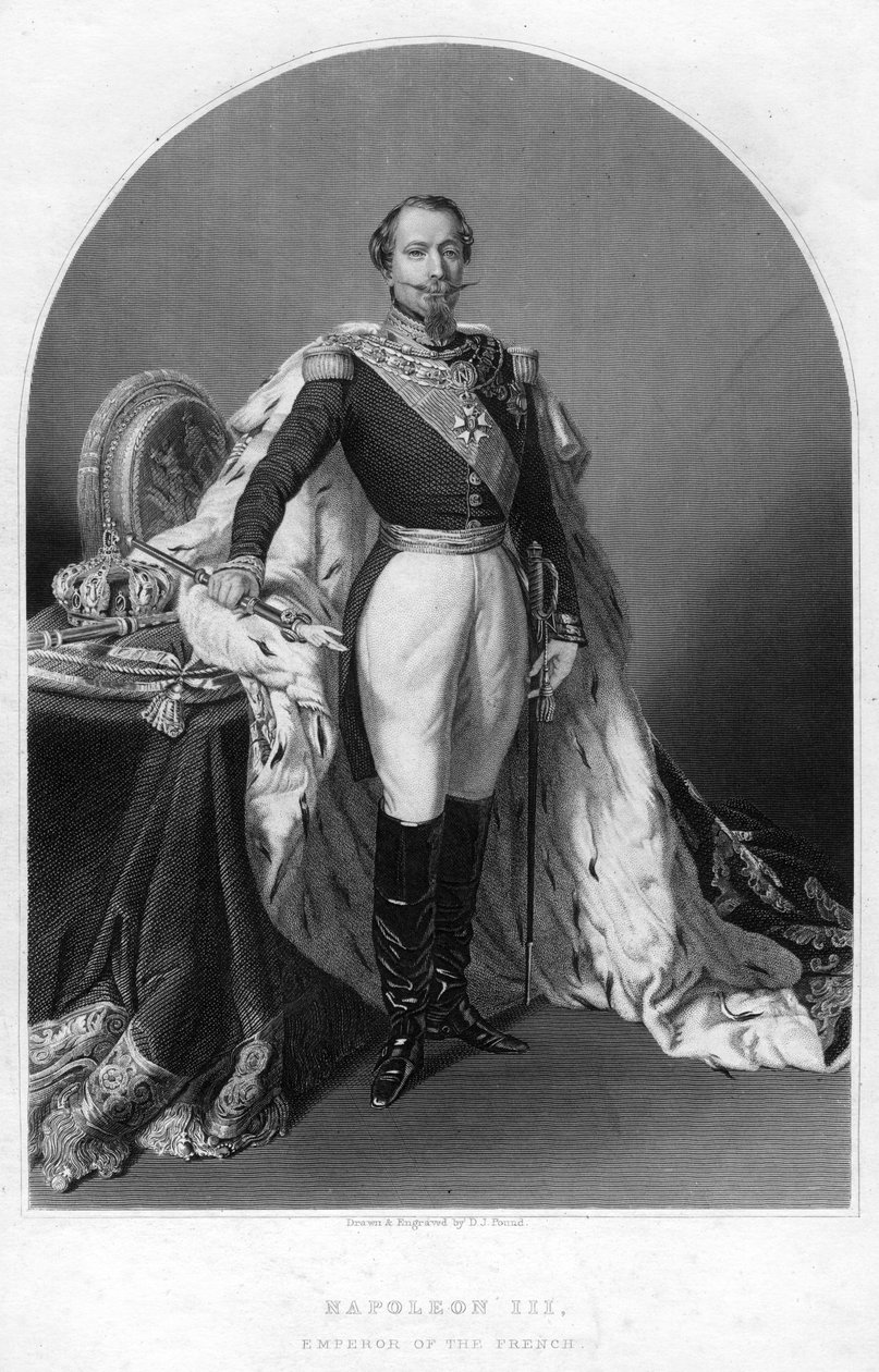 Napoleon III, Ranskan keisari, 1800-luku. tekijältä Daniel John Pound