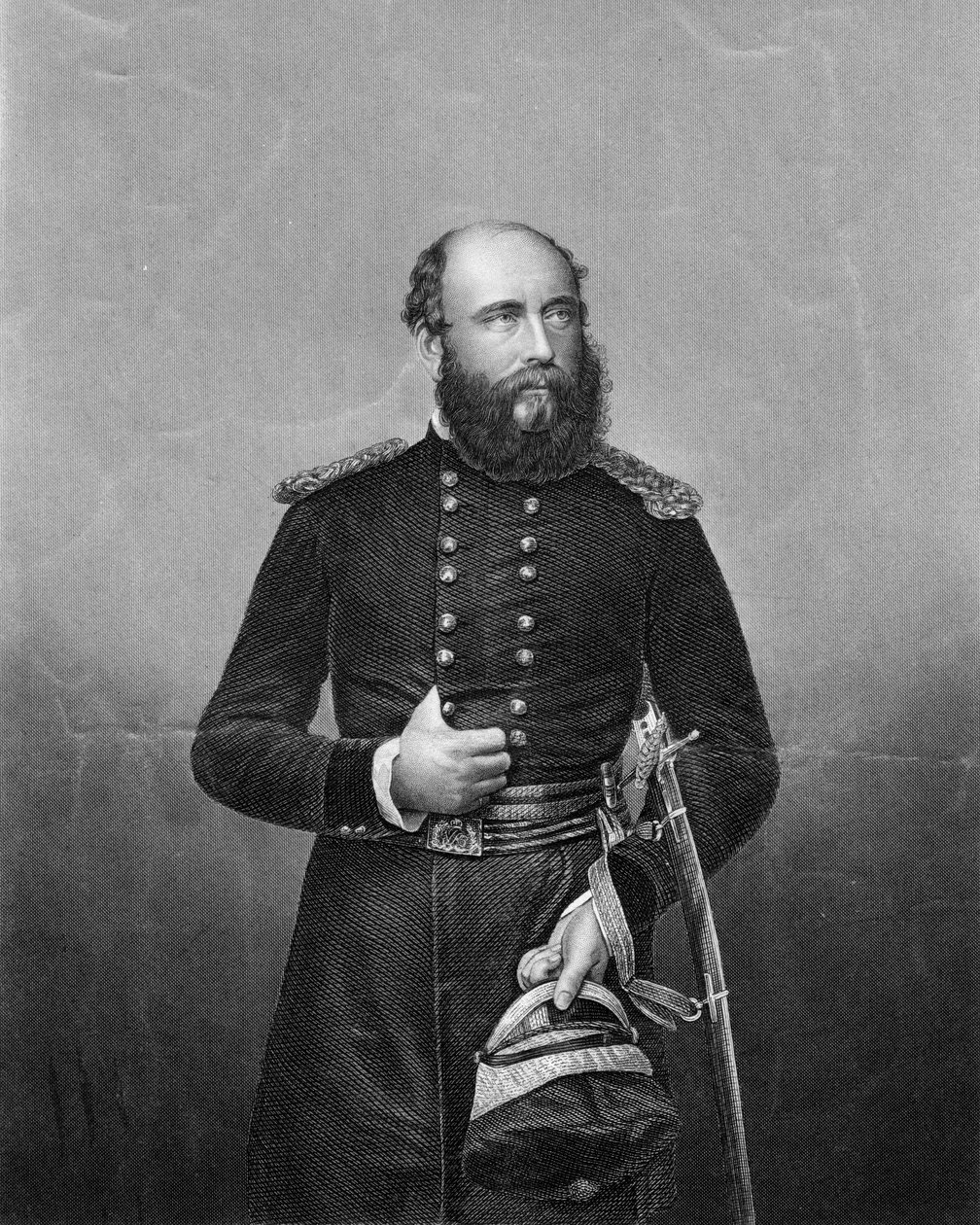 Prinssi George, Cambridgen herttua, Britannian armeijan päällikkö, 1800-luku. tekijältä Daniel John Pound
