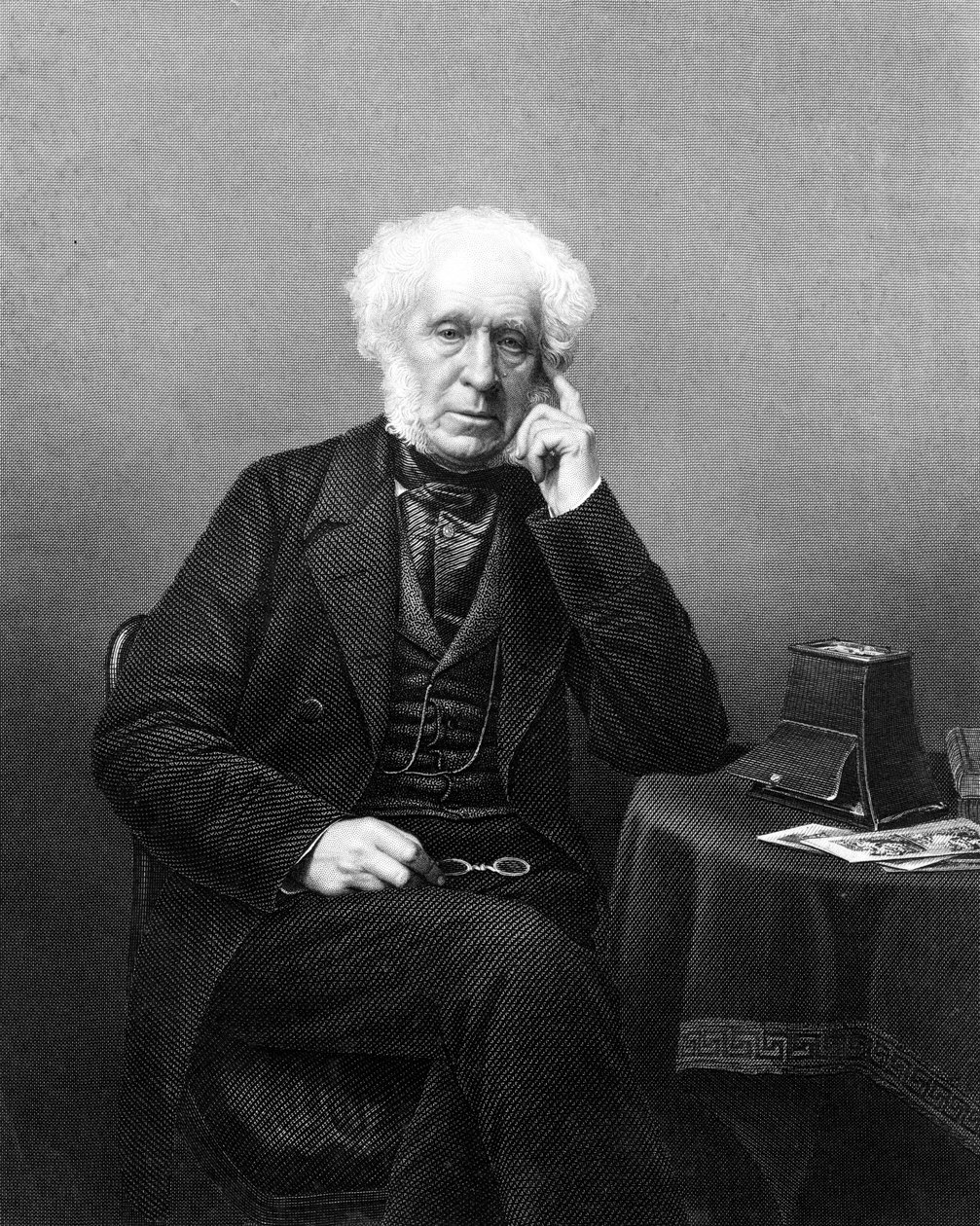 Sir David Brewster, 1800-luvun skotlantilainen tiedemies, keksijä ja kirjailija. tekijältä Daniel John Pound