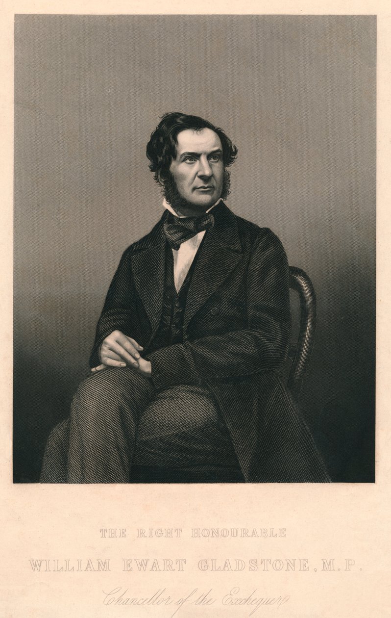 The Right Honorable William Ewart Gladstone, M.P., 1859. tekijältä Daniel John Pound