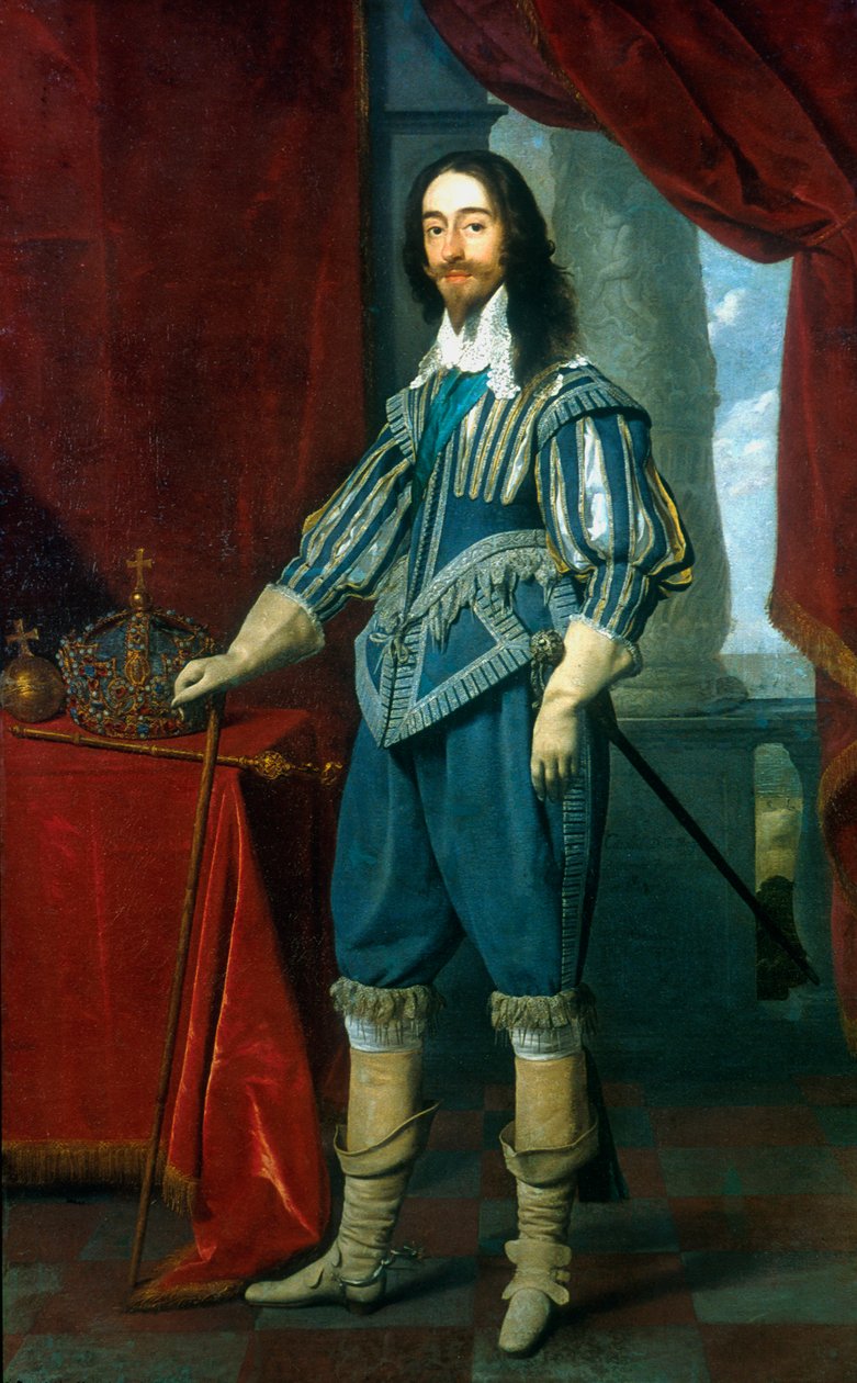 Charles I, Ison-Britannian ja Irlannin kuningas, 1631 tekijältä Daniel Mytens