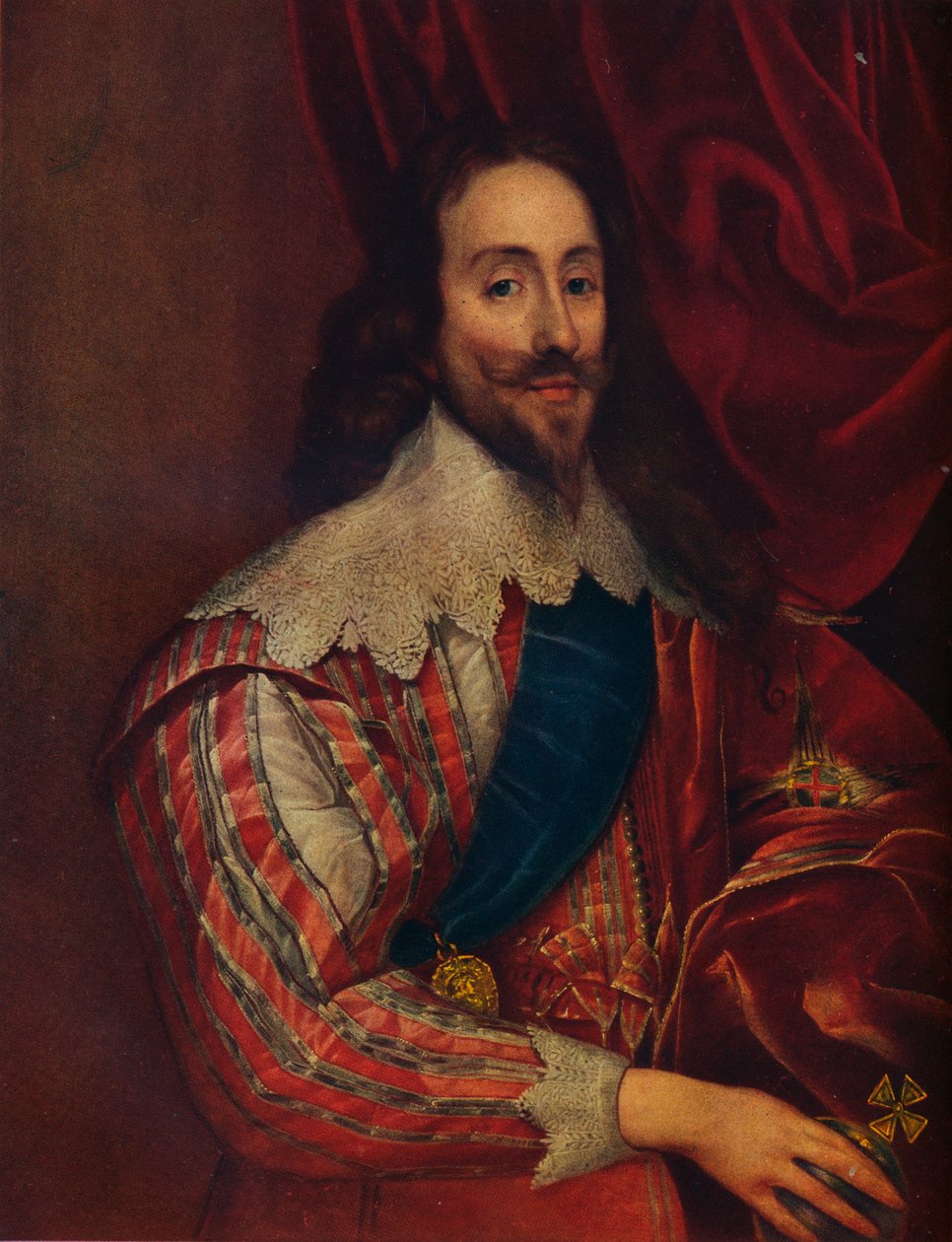 Charles I, Ison-Britannian ja Irlannin kuningas, 1600-luku, 1913 tekijältä Daniel Mytens