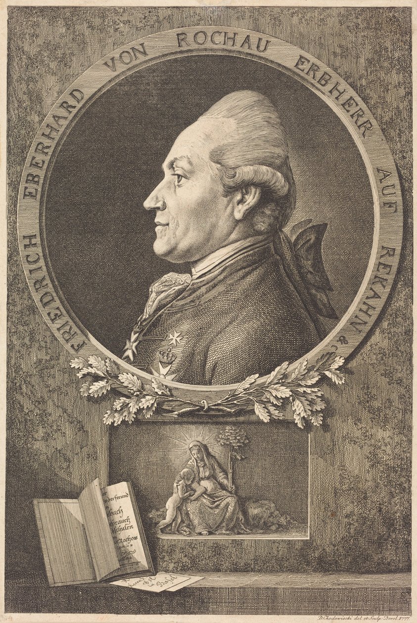 F.E. von Rochow tekijältä Daniel Nikolaus Chodowiecki