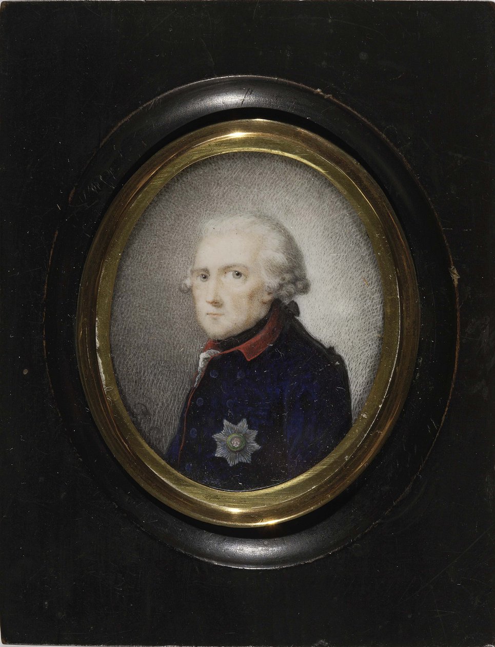 Fredrik II Preussilainen, n. 1785 tekijältä Daniel Nikolaus Chodowiecki