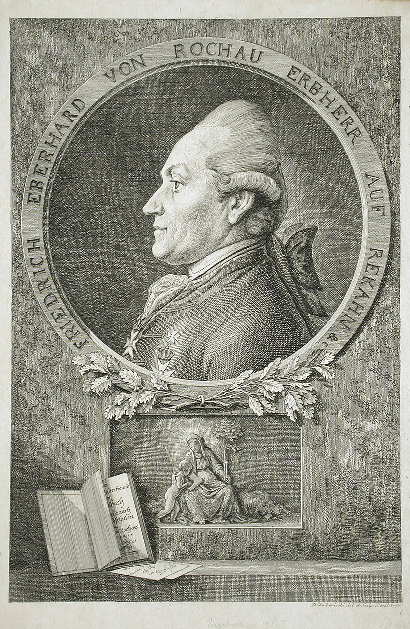 Friedrich Eberhard von Rochau -muotokuva tekijältä Daniel Nikolaus Chodowiecki