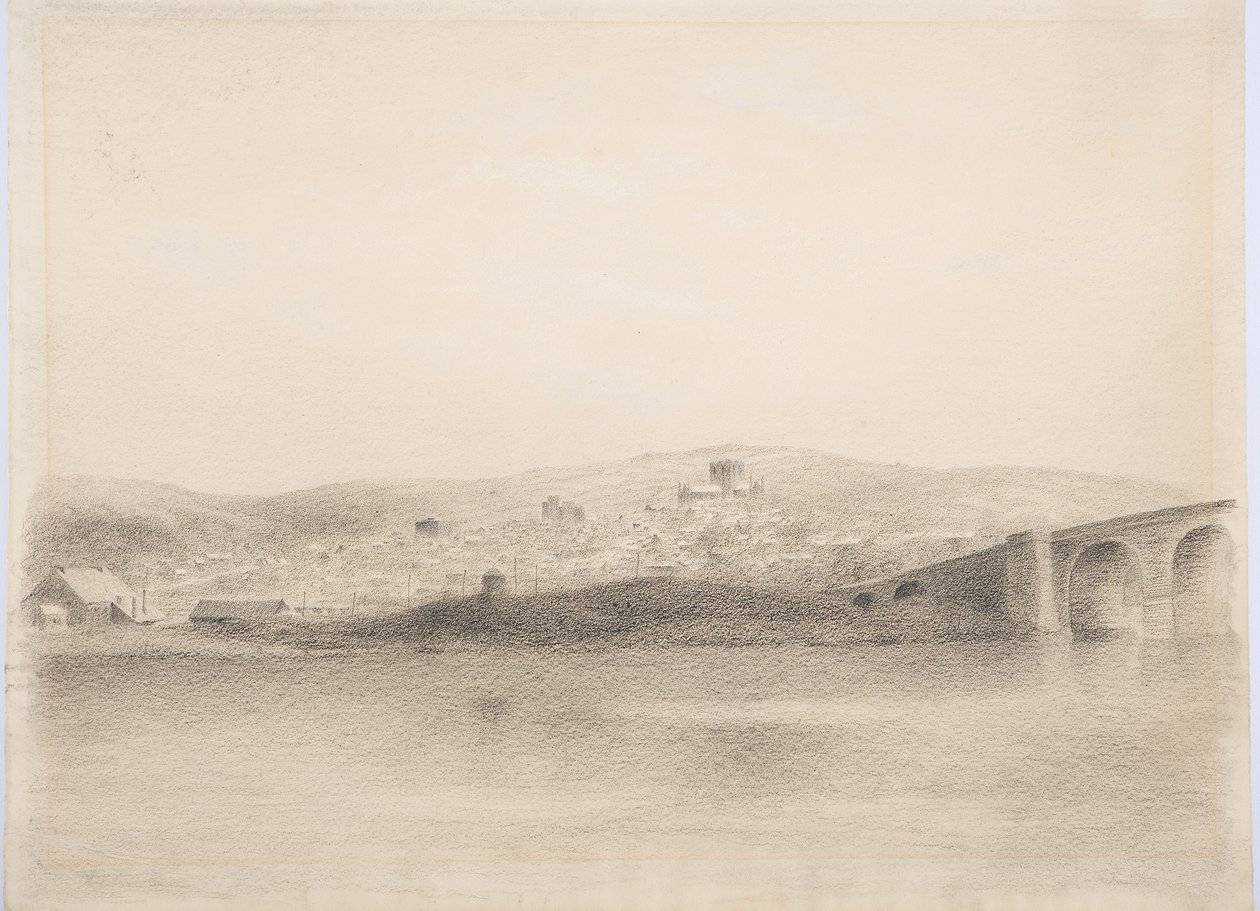 Hexham, n. 1916 (hiili paperilla) tekijältä Daniel Oliver