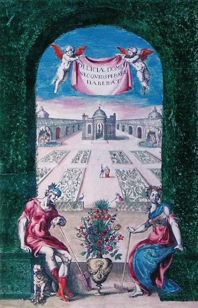 Kasvikirja, 1627 (värikaiverrus) tekijältä Daniel Rabel