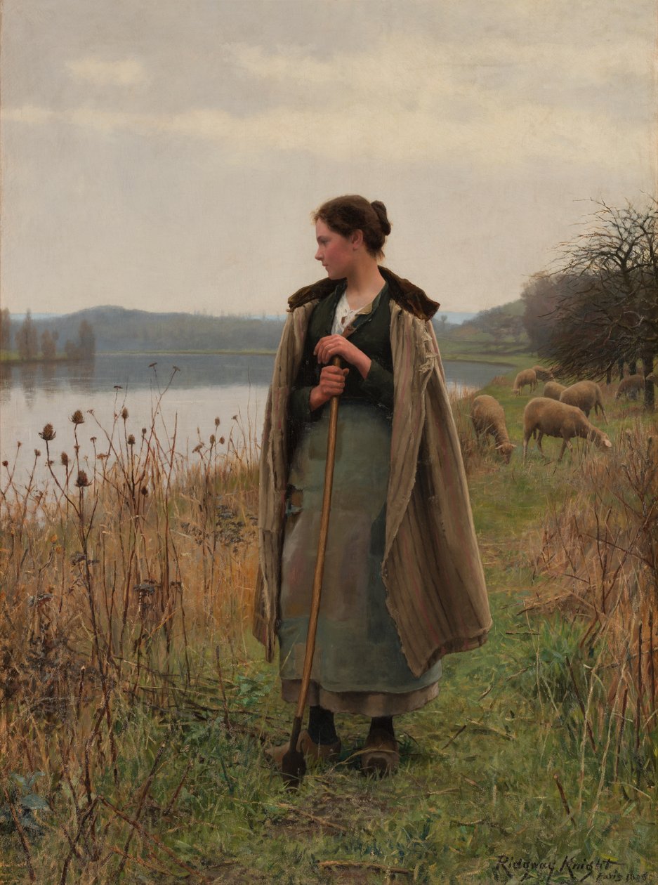 Rolleboisen paimentolainen tekijältä Daniel Ridgway Knight