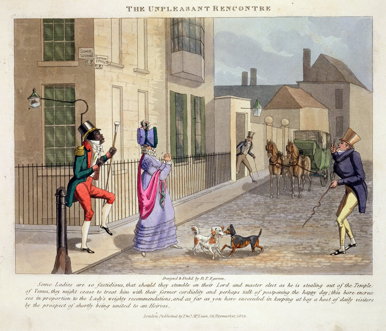 The Unpleasant Rencontre, kirjasta  tekijältä Daniel Thomas Egerton