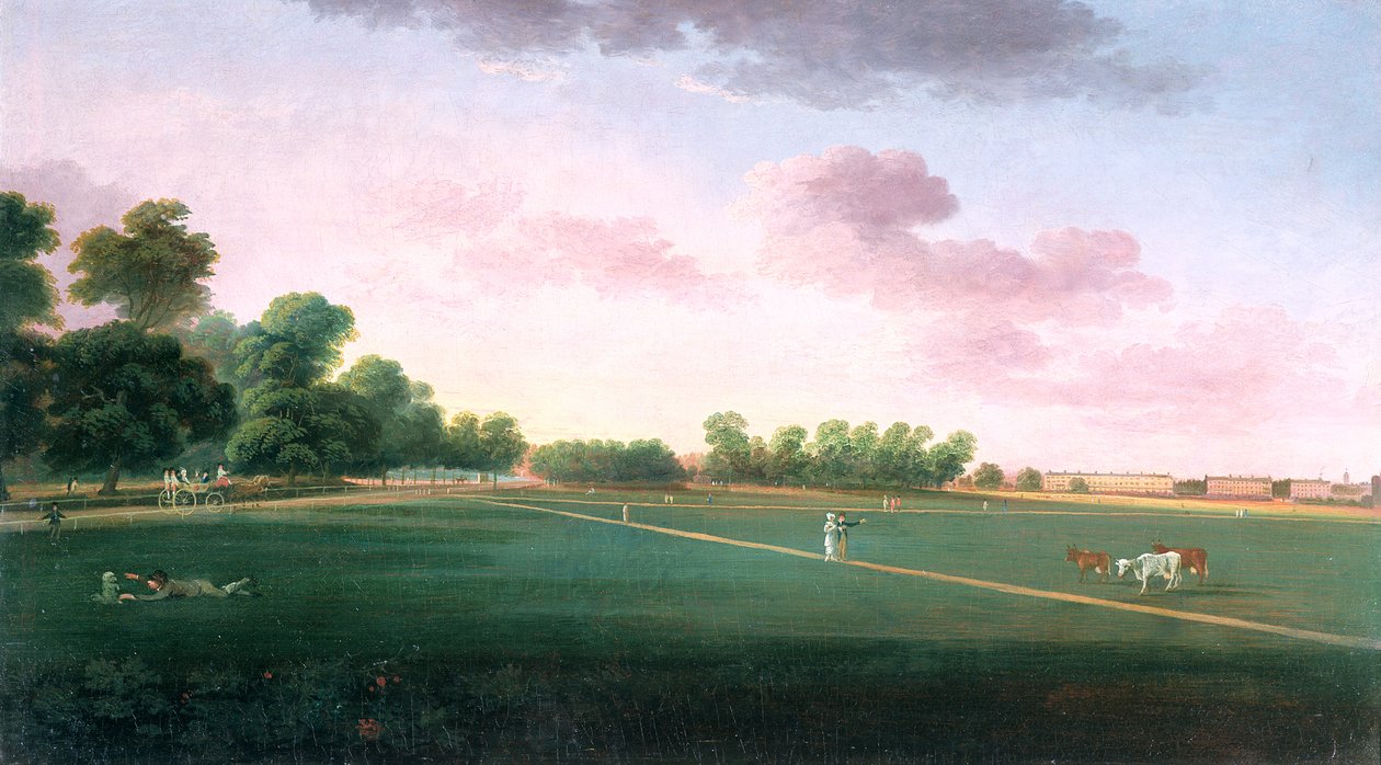 Näkymä Hyde Parkiin, 1800-luku tekijältä Daniel Turner