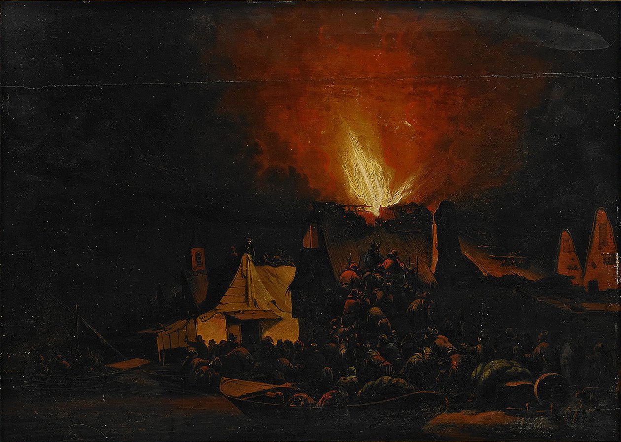 Yötuli, 1660 tekijältä Daniel Vosmaer