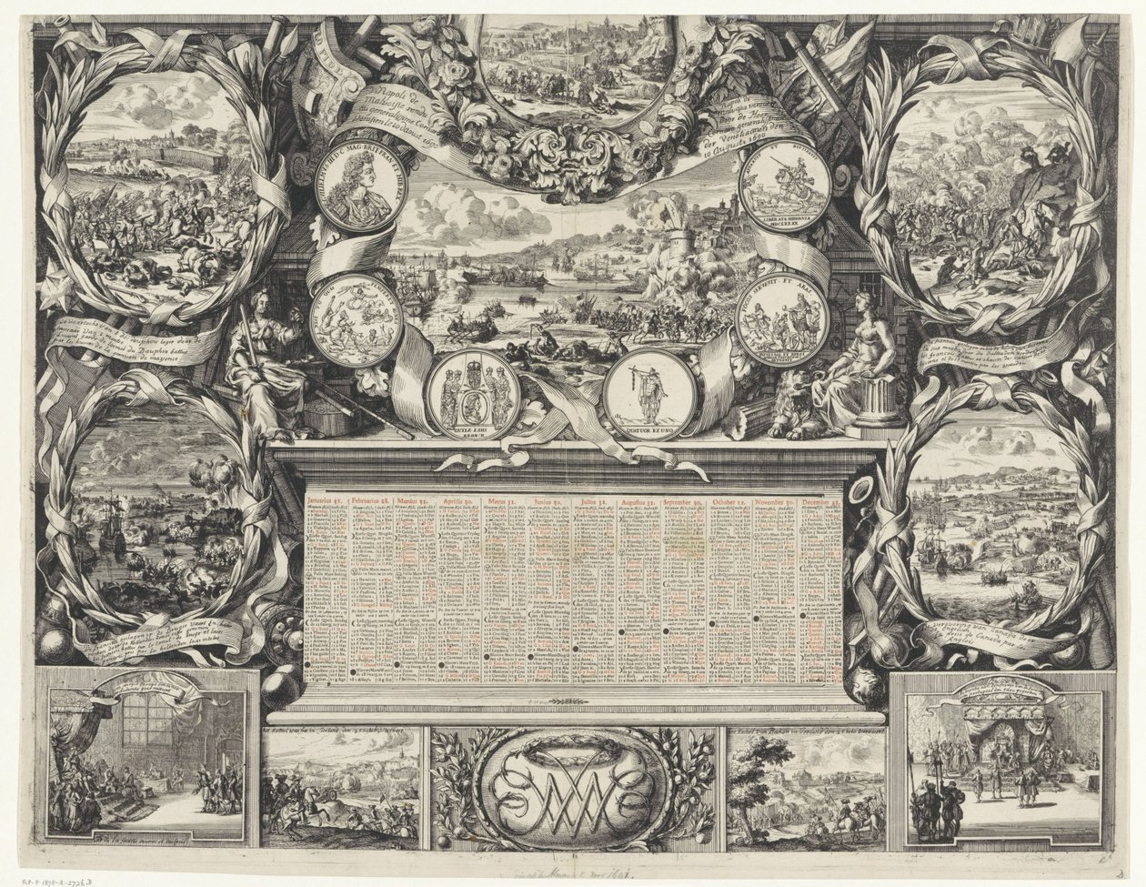 Kuningas Vilhelm III:n voitot Irlannissa (alapuoli), 1690 William III:n Ison-Britannian kuninkaan Neffensin kunniakas kampanja tapahtui joitakin liittoutuneiden ja konfederaation ikimuistoisimmista toimista vuonna 1690 tekijältä Daniel de Lafeuille