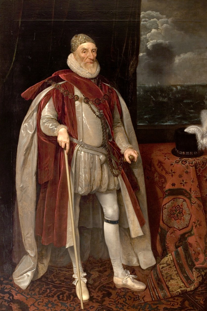 Lordi Howard Effinghamista, 1600-luku tekijältä Daniel Mytens
