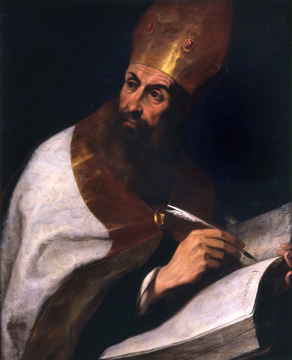 Saint Augustine tekijältä Daniele Crespi