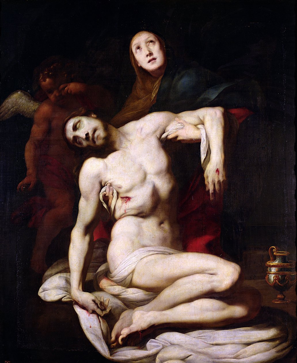 Pieta, 1626 tekijältä Daniele Crespi