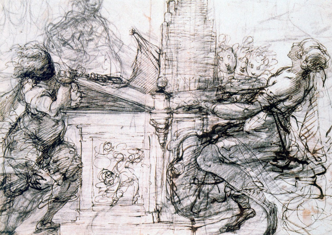 St Cecile tai Cecilia, c1598-1630 tekijältä Daniele Crespi