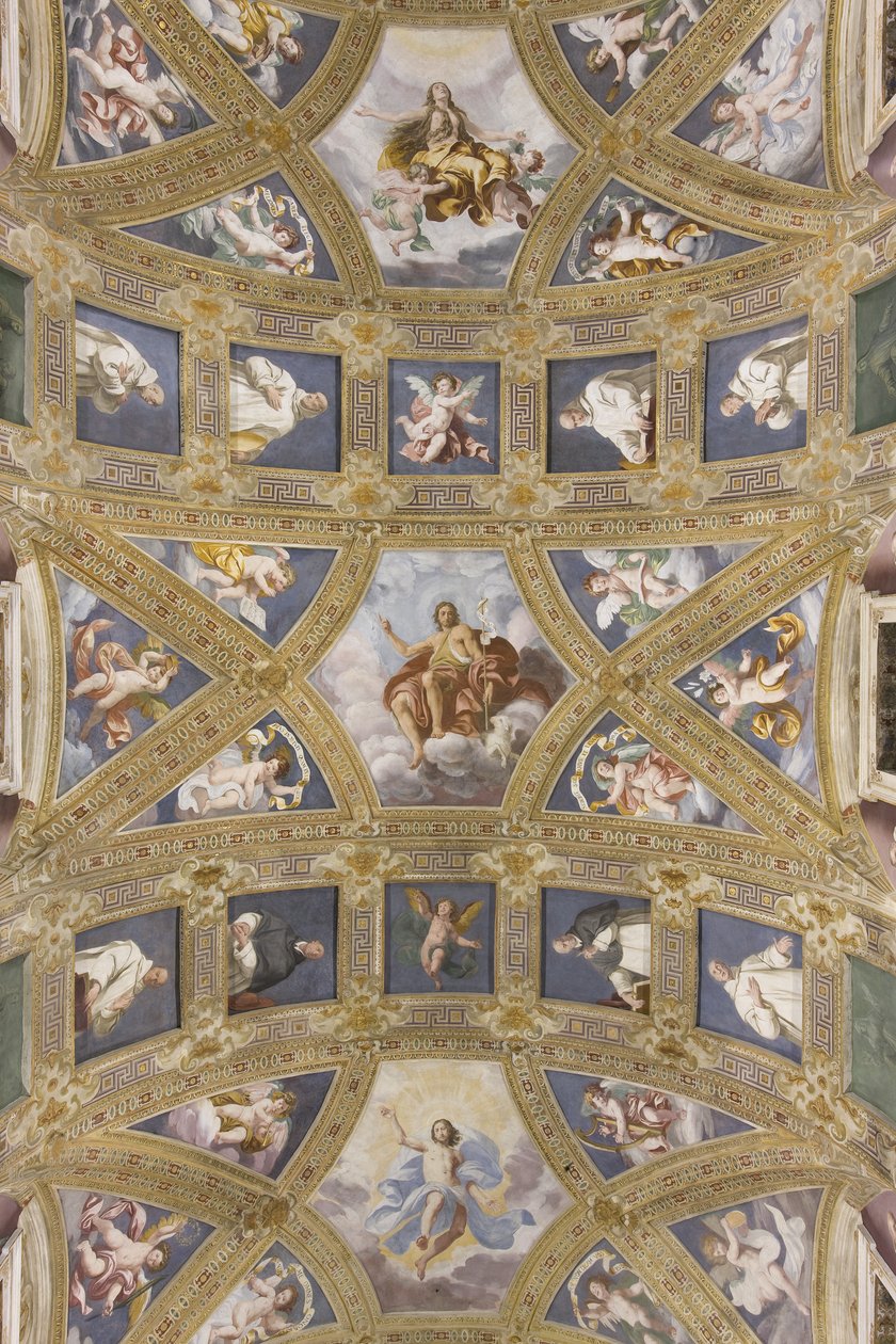 Keskilaivan holvi, S. Maria Assuntan kirkko, 1629. tekijältä Daniele Crespi