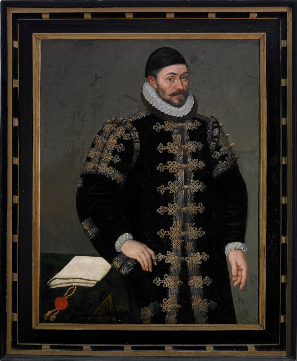 Portret van prins Willem I tekijältä Daniël van den Queborn
