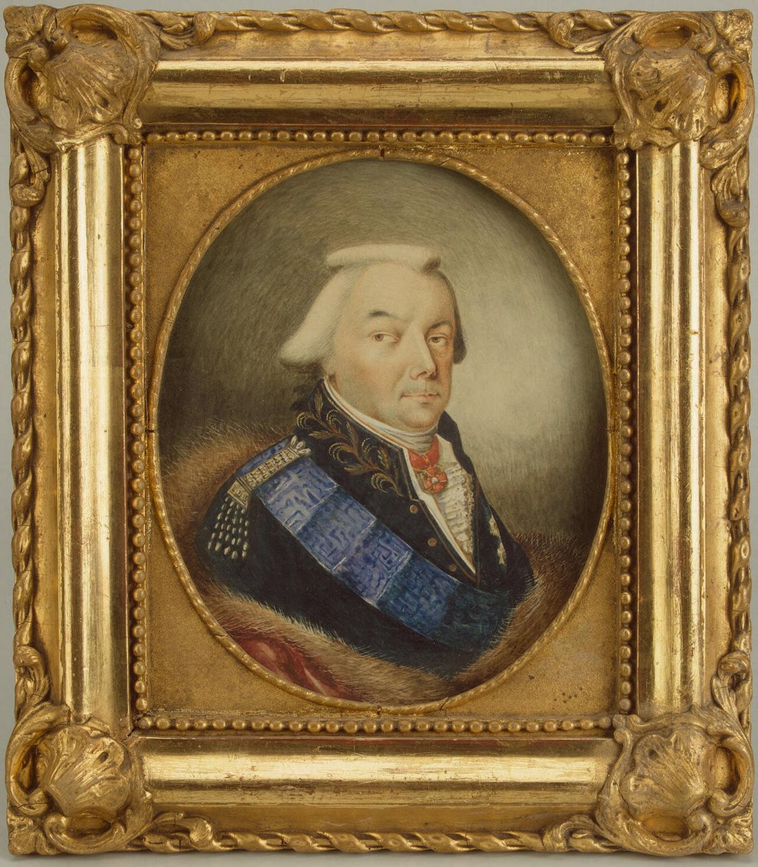 Prinssi Nikolai Borisovitš Jusupovin muotokuva 1750-1831, 1790-luku tekijältä Danila Grigoryevich Zhernovoi