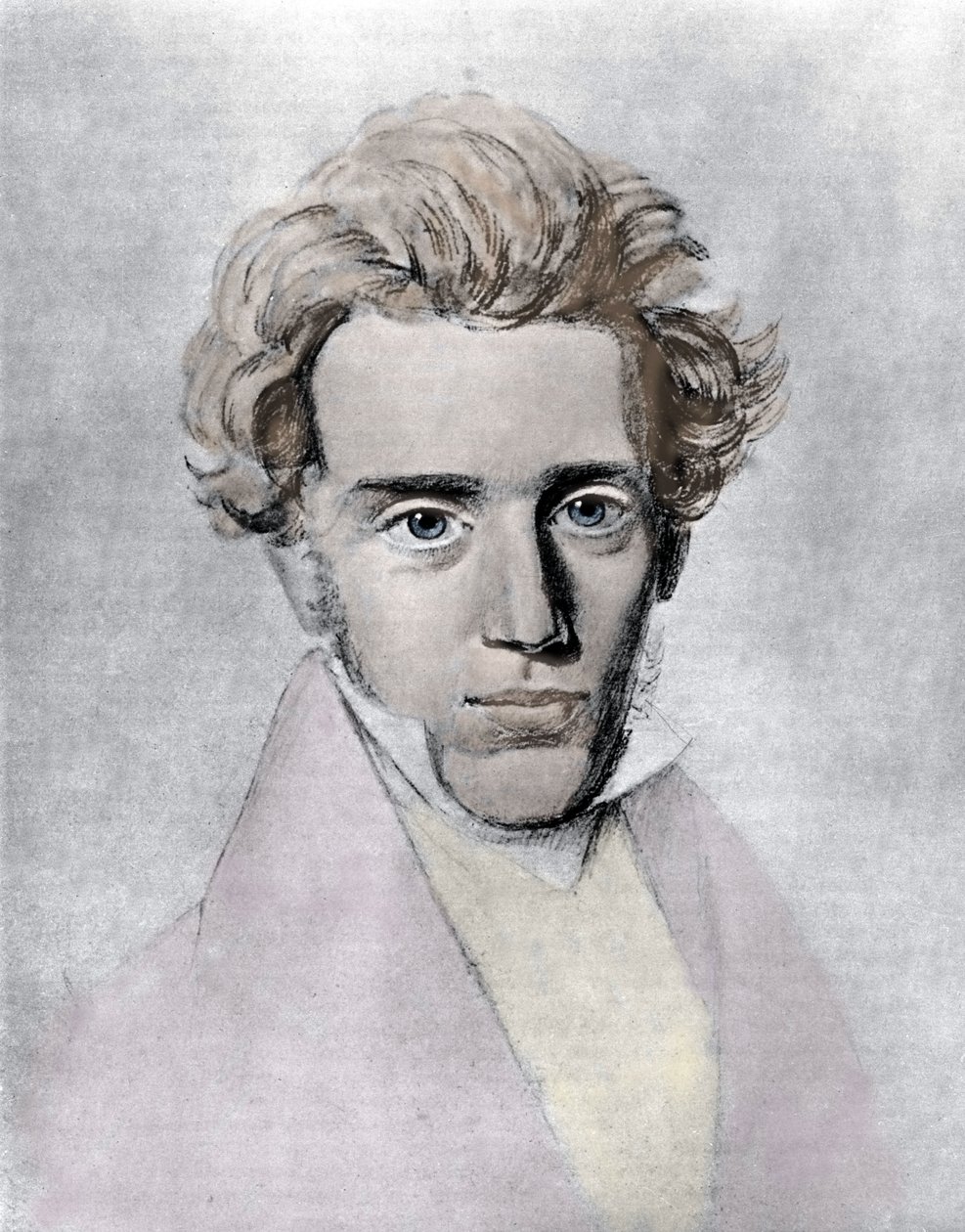 Soren Aabye Kierkegaard, n. 1840 tekijältä Danish School