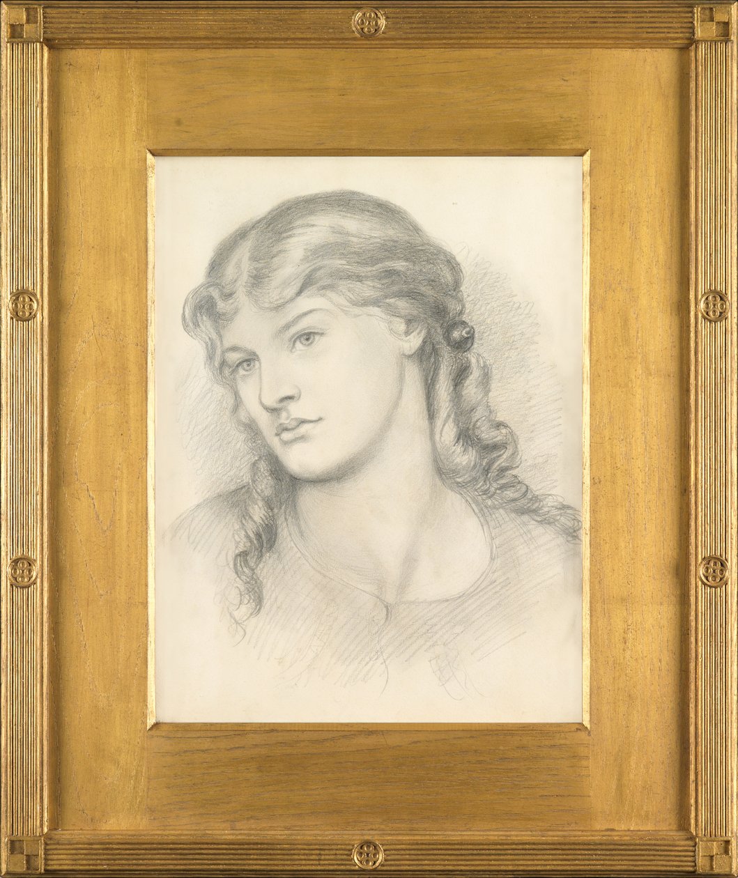 Alexa Wilding, 1865 tekijältä Dante Gabriel Charles Rossetti