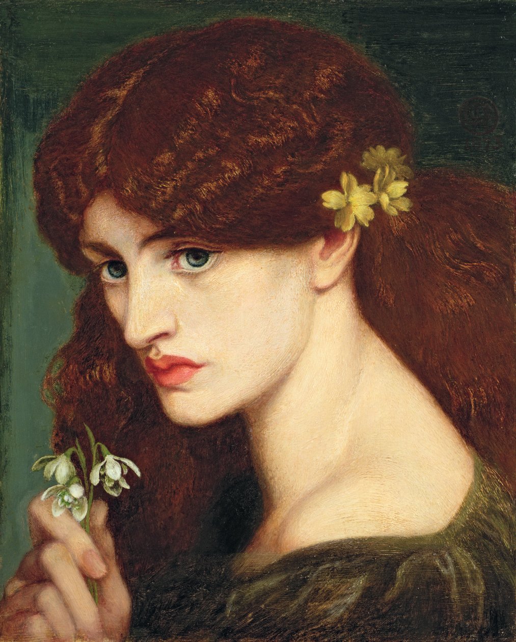Lumikellot, 1873 tekijältä Dante Gabriel Charles Rossetti