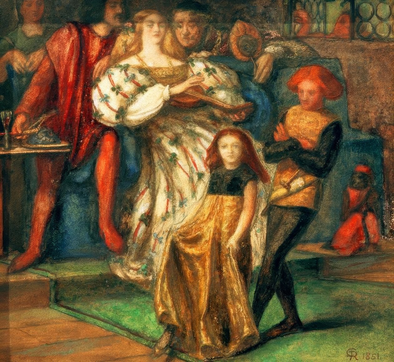 Borgia tekijältä Dante Gabriel Charles Rossetti