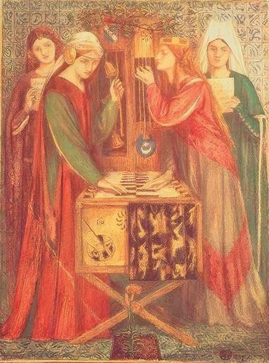 Sininen kammio tekijältä Dante Gabriel Charles Rossetti