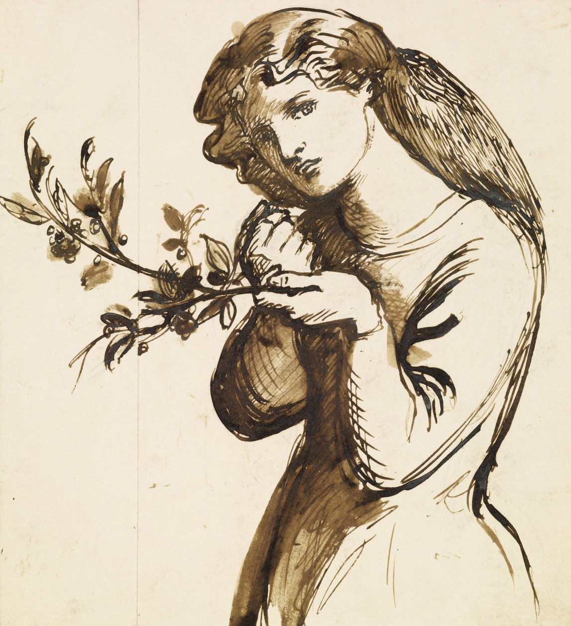 Nainen tekijältä Dante Gabriel Charles Rossetti
