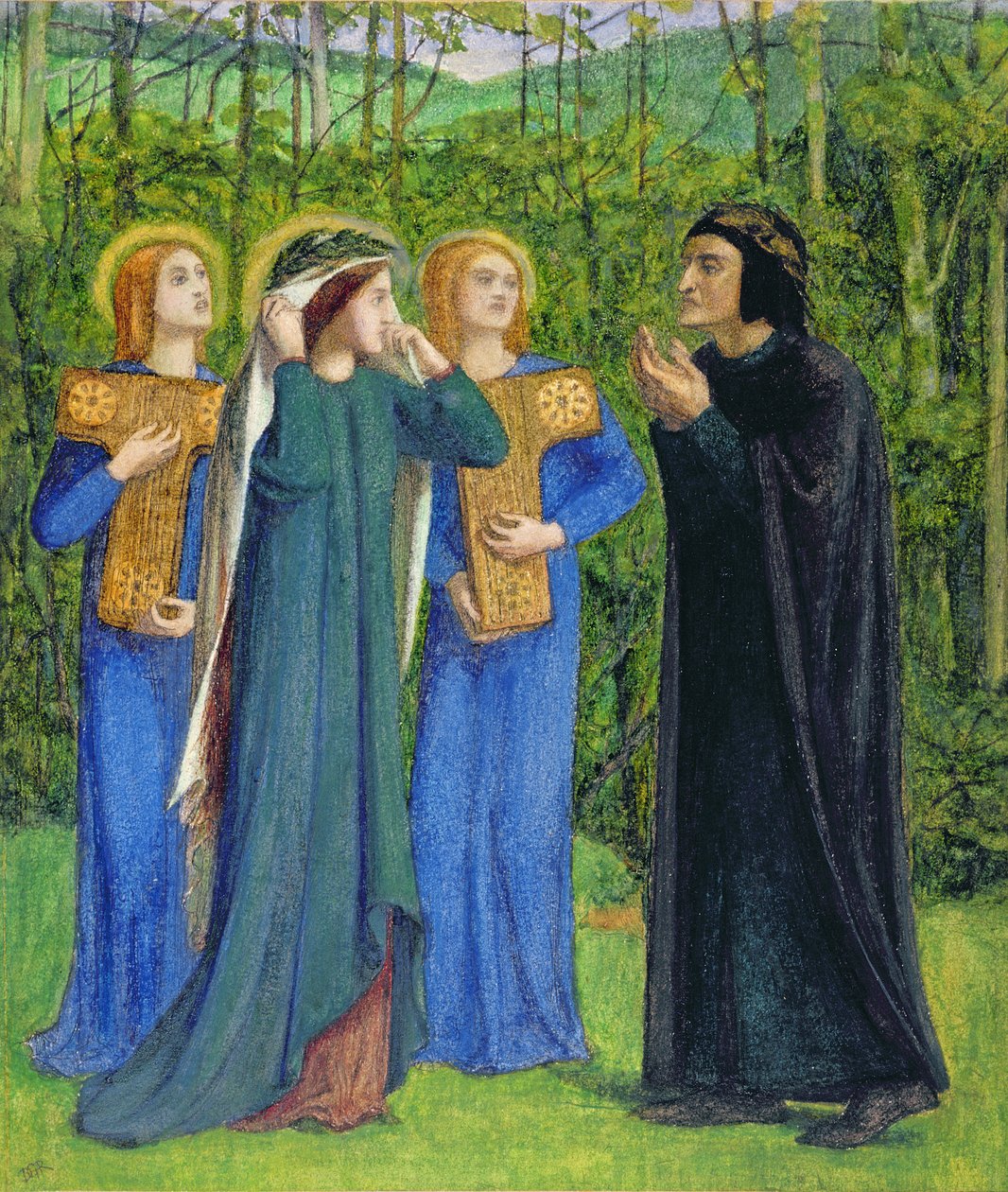 Unbekanntes Bild tekijältä Dante Gabriel Charles Rossetti