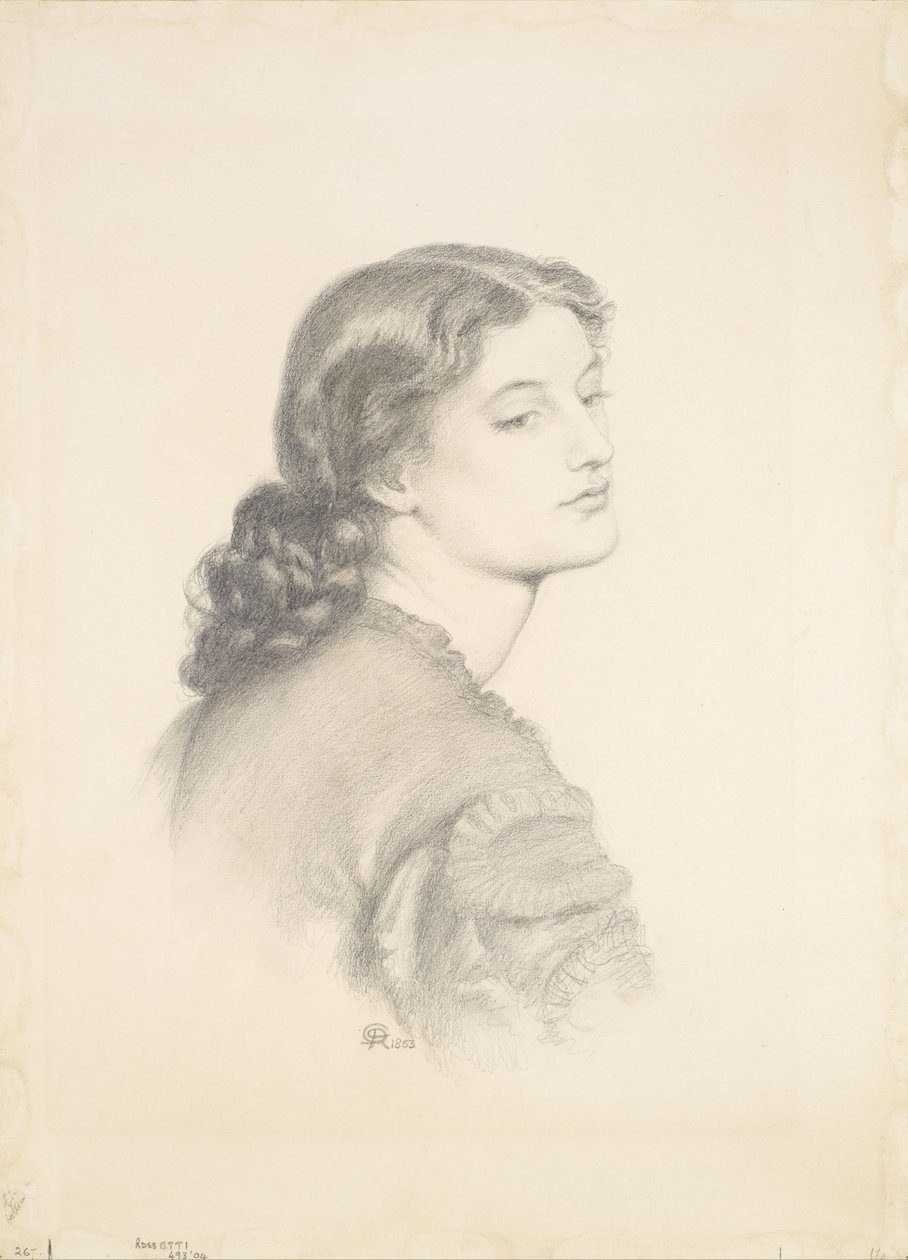 Ada Vernonin muotokuva tekijältä Dante Gabriel Charles Rossetti