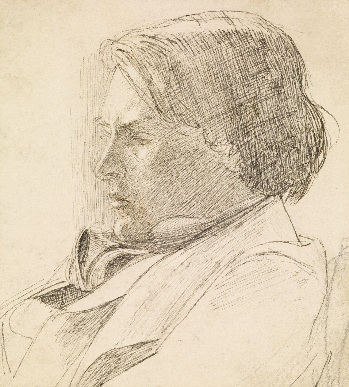Nuoren miehen muotokuva tekijältä Dante Gabriel Charles Rossetti