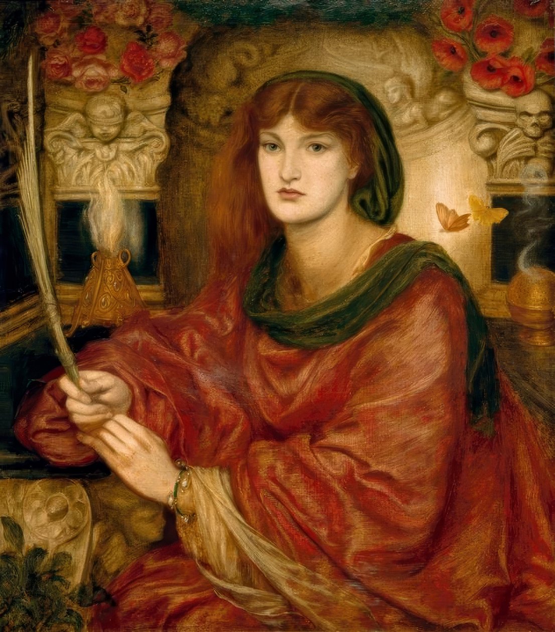 Sibylla Palmifera tekijältä Dante Gabriel Charles Rossetti