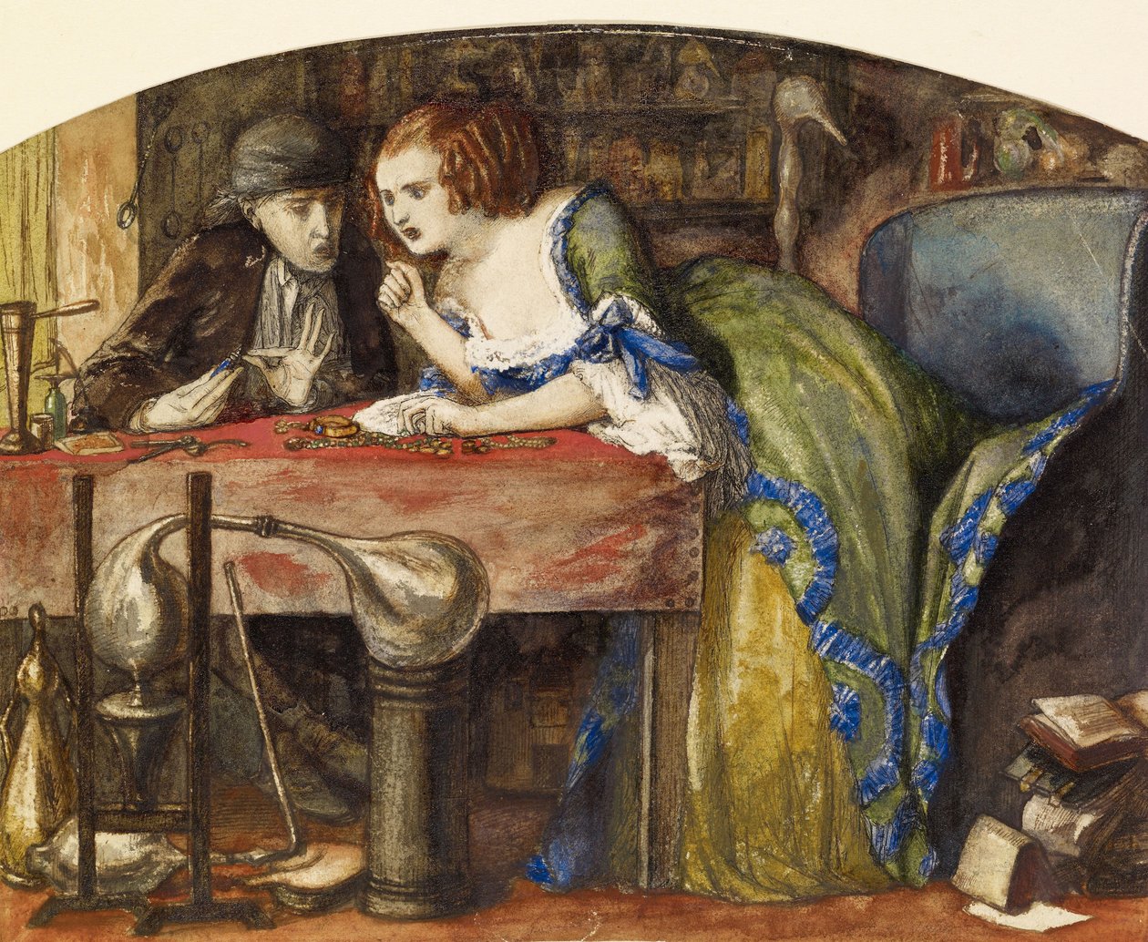 Laboratorio tekijältä Dante Gabriel Charles Rossetti