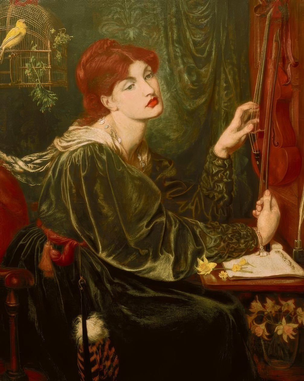Veronica Veronese tekijältä Dante Gabriel Charles Rossetti