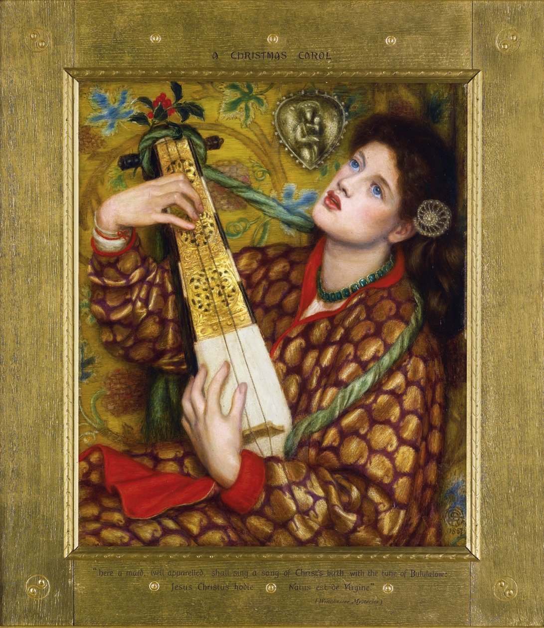 aJoululaulu tekijältä Dante Gabriel Charles Rossetti