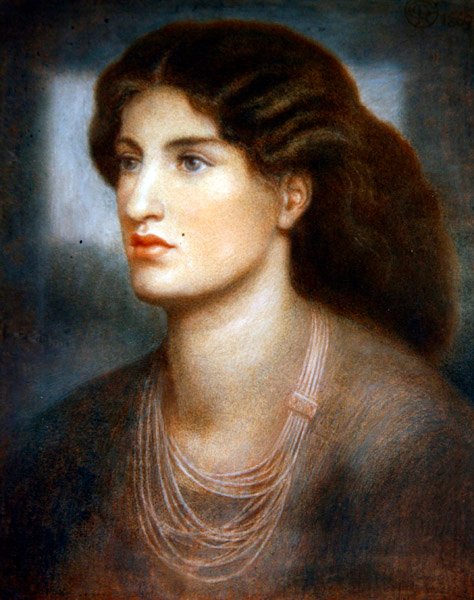 Muotokuva - tutkielma "Nainen ikkunassa" tekijältä Dante Gabriel Charles Rossetti