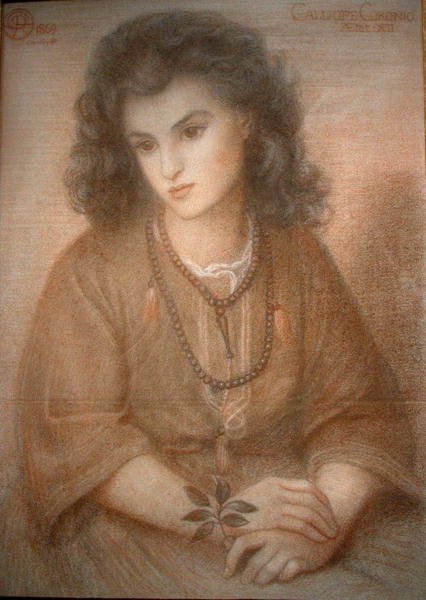Calliope tekijältä Dante Gabriel Charles Rossetti