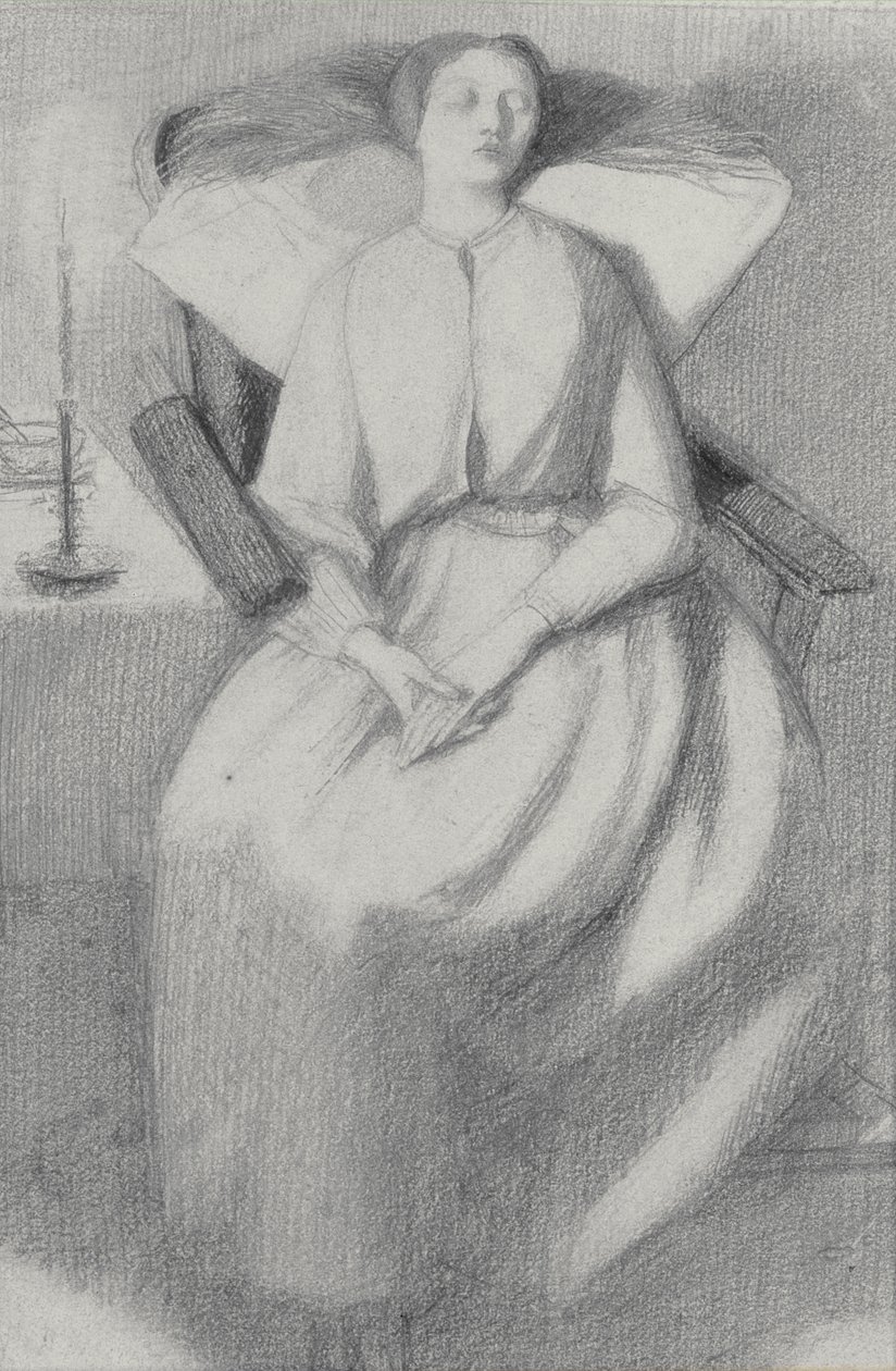 Elizabeth Siddal tekijältä Dante Gabriel Charles Rossetti