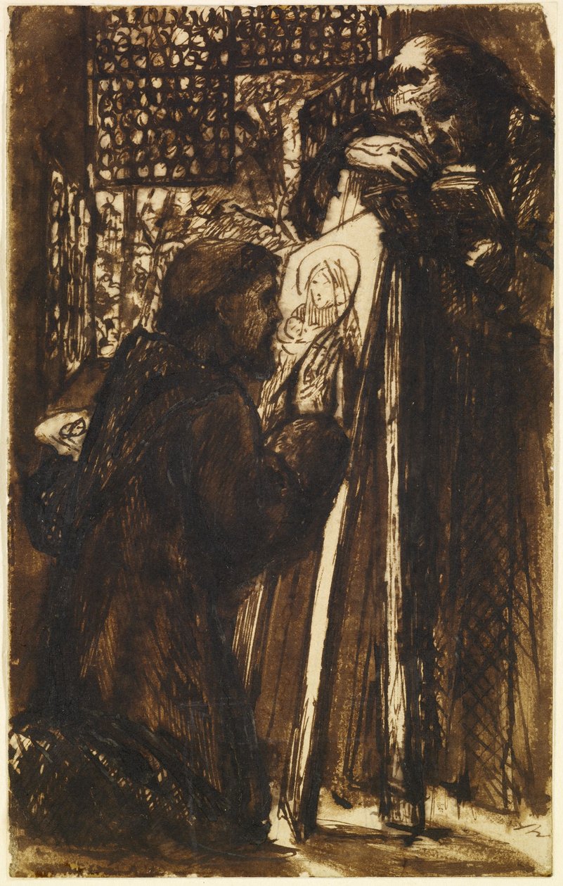 Angelico Paintingilta tekijältä Dante Gabriel Charles Rossetti